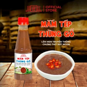 Mắm Tép Thùng Gỗ Làng Chài Xưa 260g – Lên Men Truyền Thống, Chưng Thịt Ngon