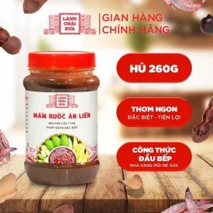 Mắm Ruốc Ăn Liền Làng Chài Xưa 260g – Ruốc Me Tươi Chua Ngon, Nguyên Liệu Tự Nhiên